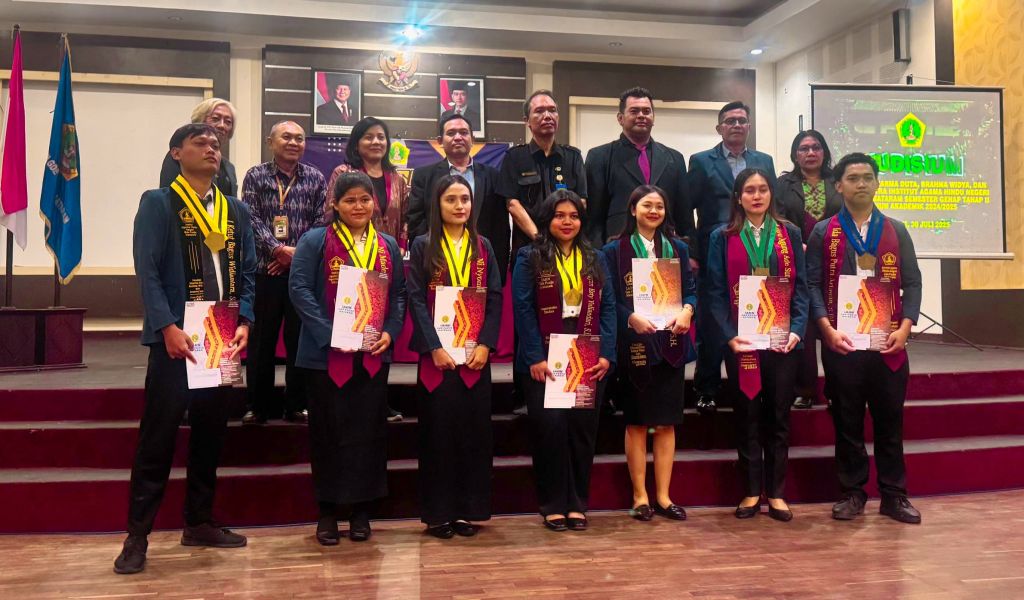 YUDISIUM PROGRAM SARJANA FAKULTAS DHARMA DUTA, BRAHMA WIDYA, DAN DHARMA SASTRA IAHN GDE PUDJA MATARAM SEMESTER GENAP TAHAP II TAHUN AKADEMIK 2024/2025